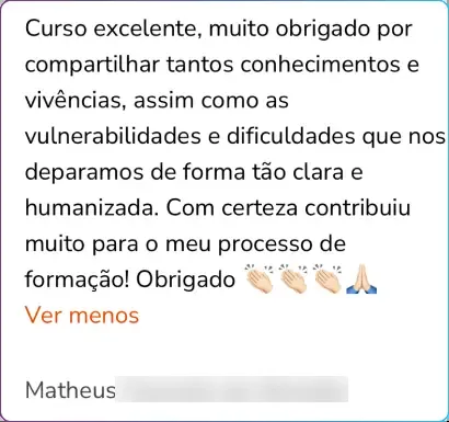 Depoimento de Matheus