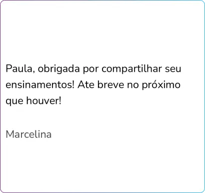Depoimento de Marcelina
