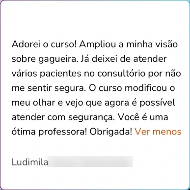 Depoimento de Ludimila
