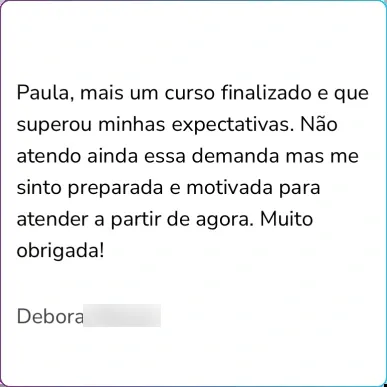 Depoimento de Debora