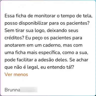 Depoimento de Brunna