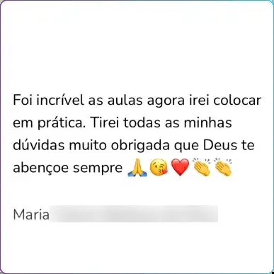 Depoimento de Maria